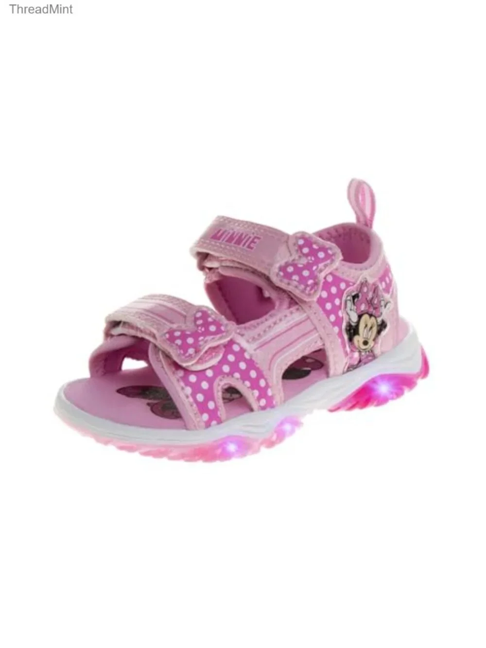 Girls Minnie Mouse Light Up Water Sandals Toddler/Little Kid Athletic